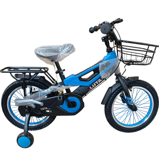 Luta 16″ Kids’ Bike with Back Seat
