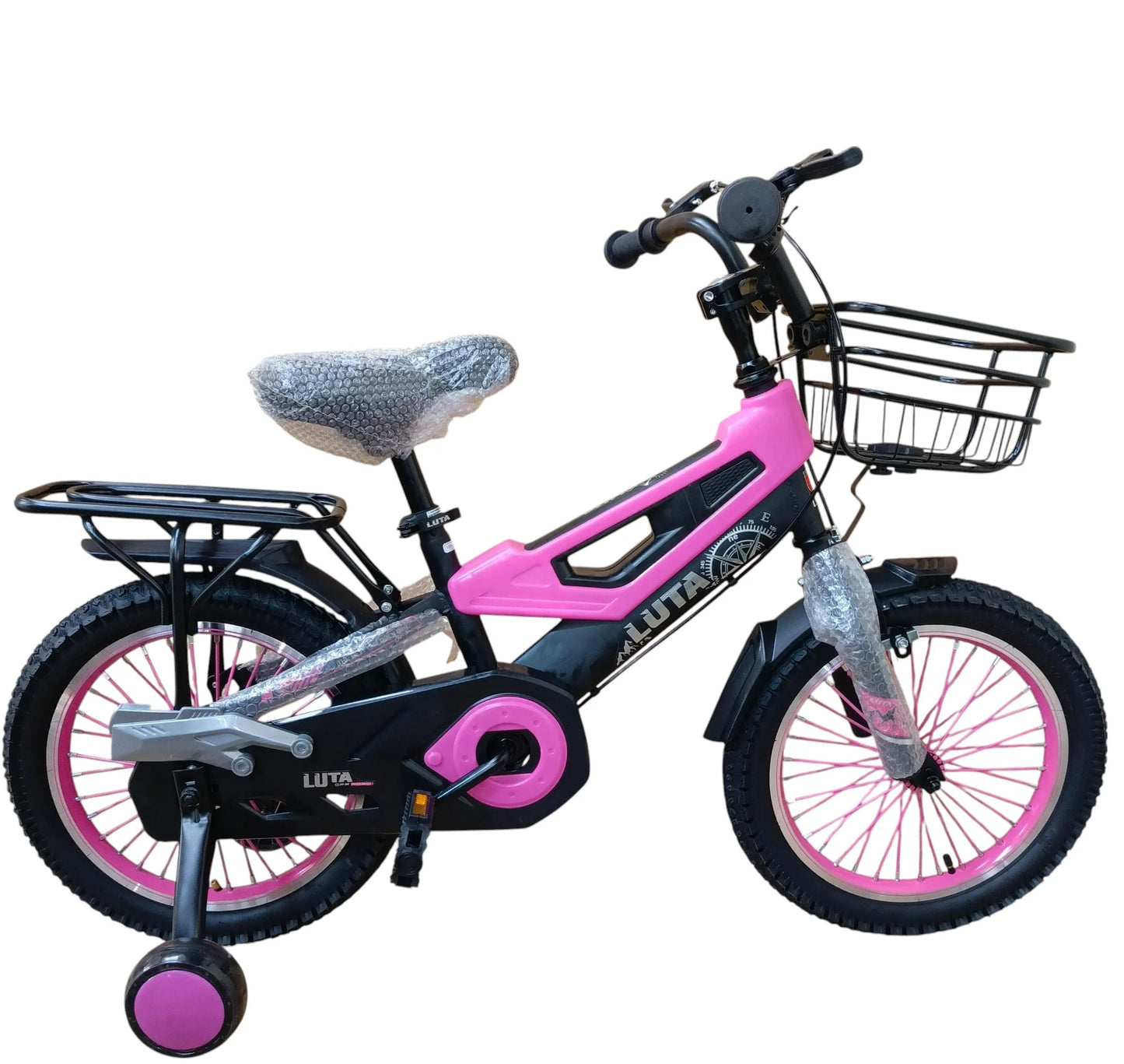 Luta 16″ Kids’ Bike with Back Seat