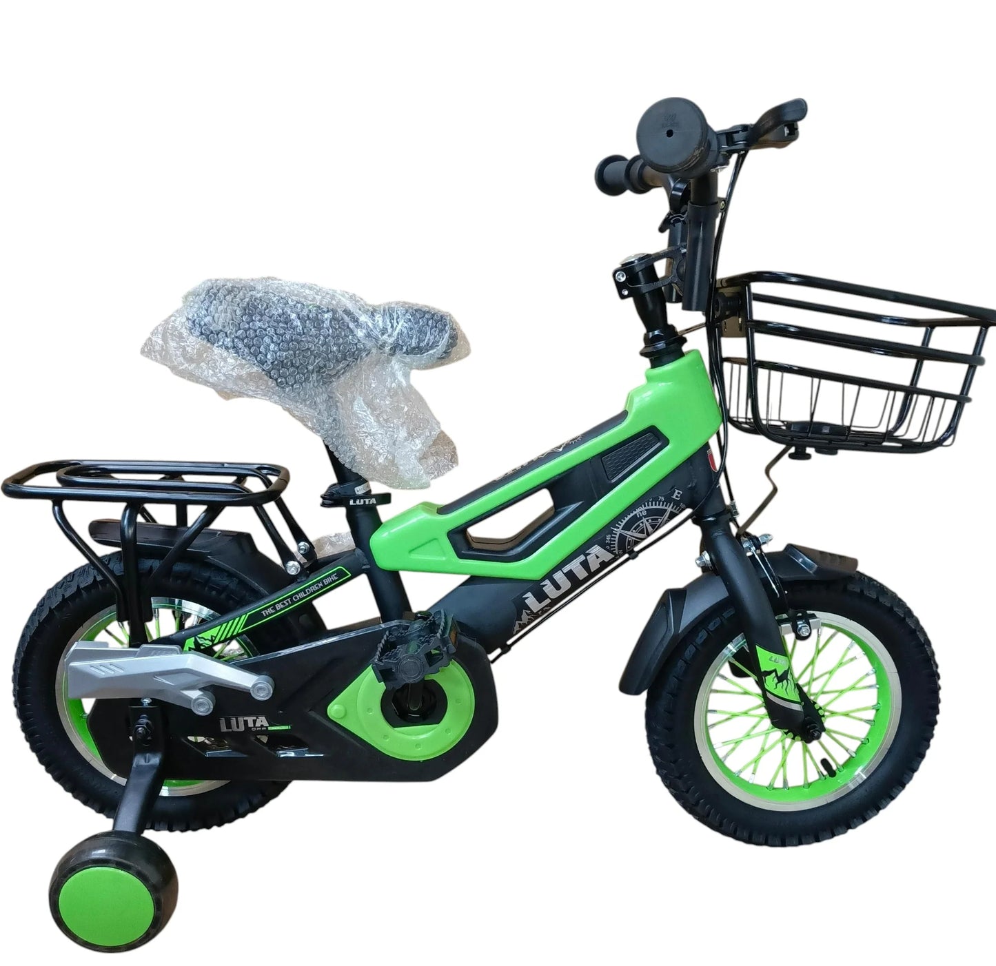Luta 13″ Kids Bike with Back Seat